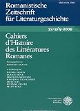 Produkt-Bild: Romanistische Zeitschrift f&uuml;r Literaturgeschichte/Cahiers d'Histoire des Litt&eacute;ratures Romanes [Jahresabo]
