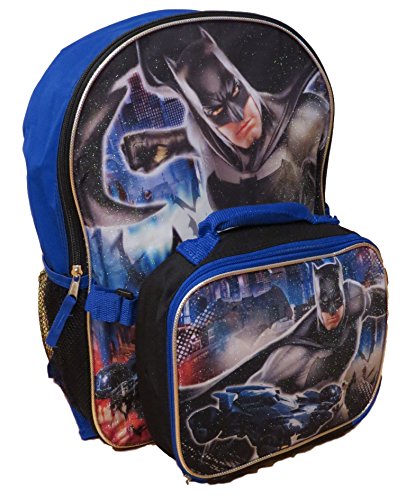 DC Comics Batman Backpack with Detachable Lunch Box