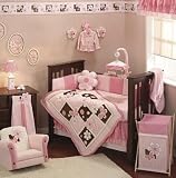 Petals 6-Piece Baby Crib Bedding Set