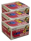 Ｇ＆Ｇ　キャノンBCI-３２１＋３２０シリーズ　互換インク　5色パック×3個セット　NIC-320+321-5P-3SETの画像