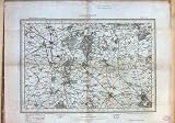1889 ORDNANCE SURVEY OF ENGLAND MAP OF LEIGHTON BUZZARD