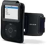 Belkin Sport-Etui mit abnehmbaren Armriemen fr Apple iPod Video 30/60/80 GB schwarz
