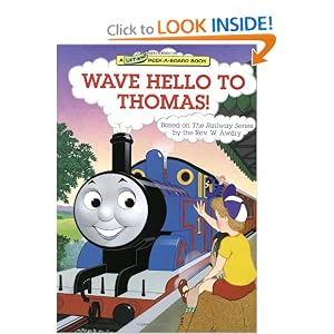 Wave Hello to Thomas! (Thomas and Friends) (Lift-and-Peek-a-Brd Books(TM)) 