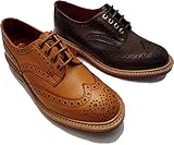 (トリッカーズ) Tricker's カントリー 【正規品】 M5633 Bourton (バートン) カントリーシューズ Espresso (エスプレッソ) & Acorn Antique (エイコーンアンティーク) ダイナイトソール RED