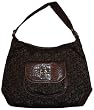 Women's DKNY Purse Handbag T&C Turnlock Brown Mix/Dark Brown