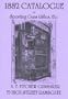 1882 Catalogue of Sporting Guns Rifles, Etc.: A T. Fitchew Gunmaker, 75 High Street Ramsgate