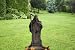Gothic grim reaper statue death tombstone sculpture New