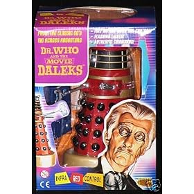 Product Enterprise Limited IRMD-3 Infra Red Remote Controlled Movie Dalek in Red detailed model for collectors