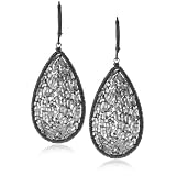 Dana Kellin Oxidized And Shiny Silver Beaded Large 