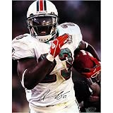 Ronnie Brown Miami Dolphins -Vertical- 8x10 Autographed Photograph
