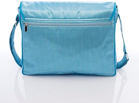 Ultimate Baby / Diaper Bag and Organizer (3 Pieces) - blue stripe