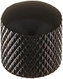 4pcs Guitar Dome Control Knobs Black for Fender Tele Replacement