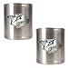 Nashville Predators NHL 2pc Stainless Steel Can Holder Set- Primary Logo by Great American Products