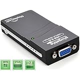 Plugable USB to VGA Video Graphics Adapter for Multiple Displays up to 1920x1080 (Supports Windows 10, 8.1, 8, 7, and XP)