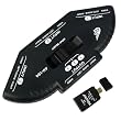 3-Way Audio Video AV RCA Switch Selector Box Splitter w/ AGPtek USB 2.0 All in one card reader