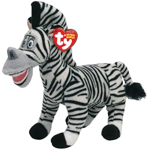 Amazon.com: TY Beanie Baby Madagascar - Marty-Zebra: Toys