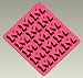 Mississippi Ole Miss Rebels Logo Ice Tray & Candy Mold - Set of 2