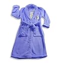 Kids Korner - Girls Fleece Penguin Robe, Lavender