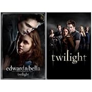 Twilight Movie Posters ~ Set of 2 Different ~ Vampire Romance Film ~ 24x36" EACH ~ a Giant 4 Feet W I D E Total!