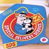 Postman Pat SDS Fleece Blanket, Kids Bedroom Decor