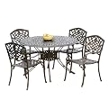 Mississippi 5-pc. Dining Set - Antique Bronze