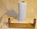 Dark Oak Paper Towel Holder (Mounted)