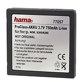 Hama ProClass-Akku Li-Ion 750 mAh f&uuml;r Nokia 6280/ 9300/ 9300i