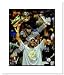 Kobe Bryant Los Angeles Lakers NBA Double Matted 8x10 Photograph 2009 NBA Finals Championship and MVP Trophy