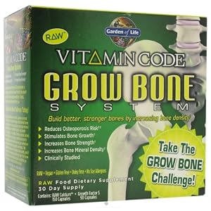Garden of Life - Grow Bone System, 240 capsules by Garden of Life