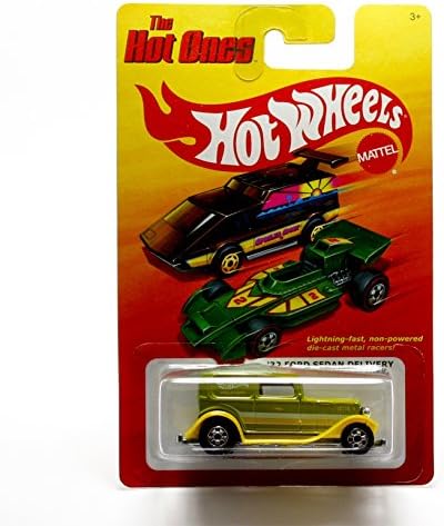'32 FORD SEDAN DELIVERY The Hot Ones 2011 Release of the 80's Classic Series 1:64 Scale Throw Back HOT WHEELS Die-Cast Vehicle