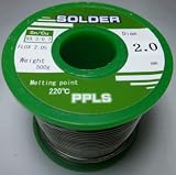 たりお企画27 リール巻 鉛フリー はんだ線 500g 99.3/0.7（Cu）  φ2.0mm