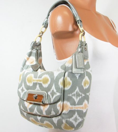 Coach Kristin Ikat Op Art Signature Convertiable 