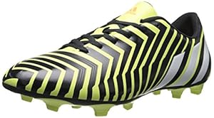 adidas Men's Predito Instinct Fg Soccer Firm Ground Cleat, Light Flash Yellow/Running White/Dark Shale, 13 M US