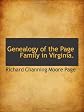 Genealogy of the Page family in Virginia