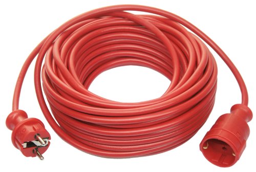 as Schwabe  Verlängerungs -Kabel Rot 25 Mit