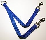 51hk31PGuHL. SL160  BIG DOG Pet Leash Coupler in BLUE