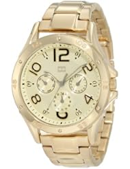 Tommy Hilfiger Womens 1781172 Sport Gold toned Sport Bracelet Watch
