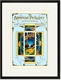 Black Framed/Matted Print 17x23, American Perfumer and Essential Oil Review, June 1910
