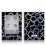 Blue Loops Design Protective Decal Skin Sticker for Sony Digital Reader PRS-505 Models