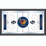 NHL Atlanta Thrashers Framed Hockey Rink Mirror - 15Lx26W