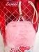 Cute Carall Pink Air Freshener Bag for Rearview Mirror