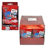 Disney Cars Set of 2 Card Games