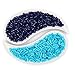 CapsulCN. Empty Gel Caps Empty Gelatin Capsules, 1000 pcs, Size 0, Dark blue and blue , Separated