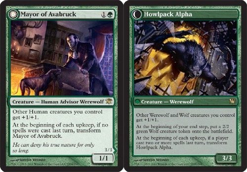 Magic: the Gathering - Mayor of Avabruck // Howlpack Alpha - Innistrad On Sale