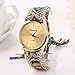Suppion New Women Knitted Braided Weaved Rope Band Bracelet Quartz Dial Wrist Watch