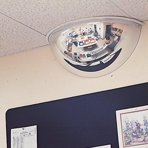 See All Panoramic Half-Dome Mirror - 36" Diameter - Indoor/Outdoor Protecto-Kote