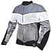 POWER TRIP LOLA WOMENS TEXTILE JACKET GREY/WHITE MD