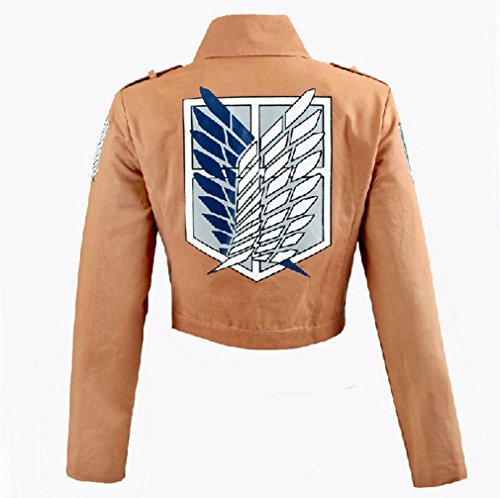 HiRudolph Cosplay Attack on Titan Shingeki no Kyojin Recon Corps Jacket Coat Costume