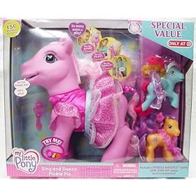 My Little Pony Sing and Dance Pinkie Pie with BONUS PACK  Includes RARE Thistle Whistle... by Hasbro