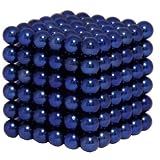 Magnicube Magnet Balls Blue Edition 216 Piece Magnetic Puzzle (Tin Gift Set) ~ Magnicube